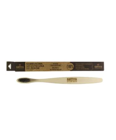 Sattva Ayurveda Bamboo Toothbrush (Medium)