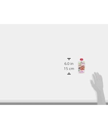 Cheeky Friends Bio Quetschie - Organic Fruit Pouches for Kids | Apple Strawberry Cherry Blueberry & Raspberry | Gluten-Free & Vegan | 2x6 Pack (12x100g) - Buy Online on GoSupps.com