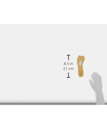 Pedag 121 Lady Ultra Thin Leather Insoles for All Heels - Self Adhesive Tan - Women's Size 7 / EU 37 - Buy Online on GoSupps.com