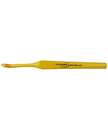 ORAL-PREVENT Dr. Thomsen Mono Clean Soft Single-Tuft Brush - 4 Pack Colored Toothbrush | International Shipping Available - Buy Online on GoSupps.com