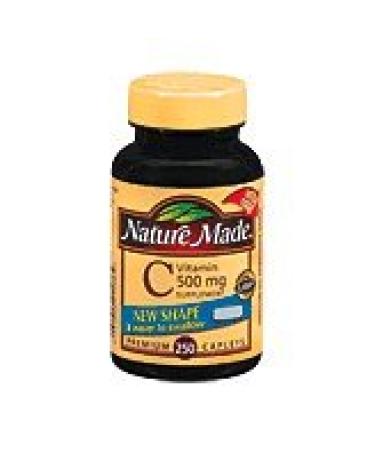 Nature Made Vitamin C 500 mg (250 Caplets) Package may vary