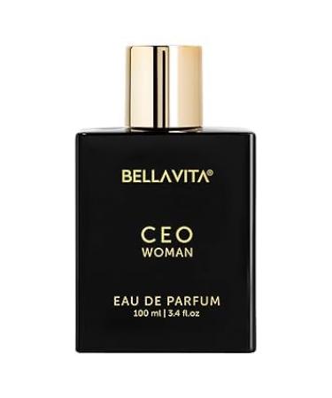 Luxury CEO Woman Eau De Parfum Perfume with Bergamot Tonka & Vanilla|Premium Long Lasting Woody & Fruity Fragrance Scent for Women 100 ML