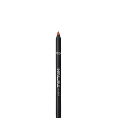 L'Oreal Paris Infallible Lip Liner 105 Red Fiction Red Fiction 1 Count (Pack of 1)