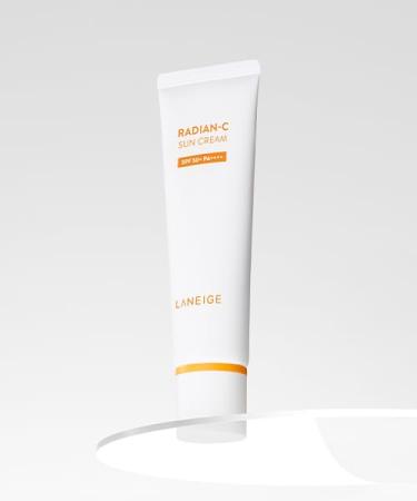Radian-C Sun Cream - Lightweight Sunscreen Lotion for Sensitive Skin | UV Protection Blemish & Dark Spot Treatment | Korean Skincare 50ml - Buy Online on GoSupps.com