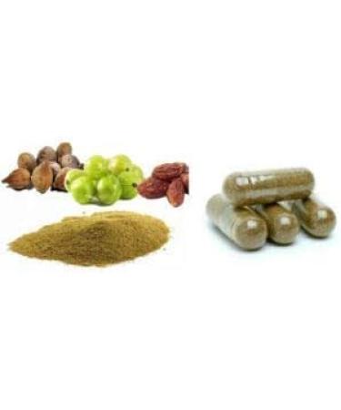 Pure & Natural Triphala 60 Veg Capsules by Herbal Magic | Authentic Amla Haritaki Bibhitaki Formula | No Fillers & Preservatives - Buy Online on GoSupps.com