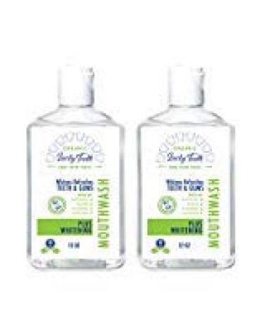 Lucky Teeth Organic Food Grade Peroxide MouthWash - Plus WHITENING - Whitens  Refreshes. Food Grade Peroxide + Essential Oils.   (2)