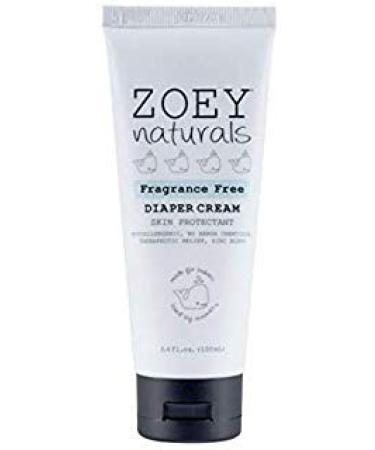 Baby Diaper Cream - Soothing Relief - Rash Protectant & Healing with Zinc Oxide & Kaolin Clay Ointment - Fragrance Free 3.4 oz