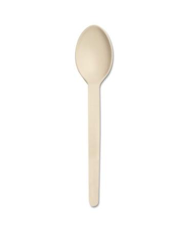 Baumgartens - Corn Starch Cutlery Spoon White 100/Pack 10232 (DMi PK by Baumgartens