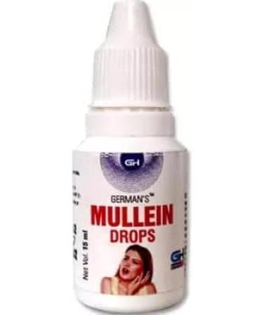 German Homeo Care & Cure Mullein Drops - Effective Treatment for Excessive Ear Wax & Earache (15ml) + Free Ujala Eye Drop - Buy Online on GoSupps.com
