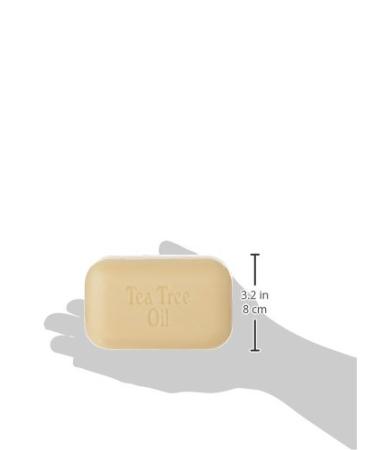 Buy THE SOAP WORKS Tea Tree Oil Soap 110g - Natural Skincare for Acne & Oily Skin - International Shipping Available - Buy Online on GoSupps.com