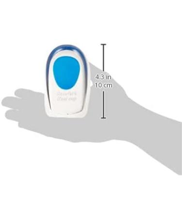 TechSmile Gel Heel Cushions - Plantar Fasciitis Support Pads for Shoes | Comfort & Pain Relief | 1 Pair - International Shipping Available - Buy Online on GoSupps.com