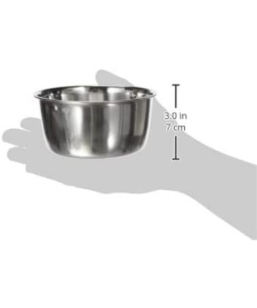 Kerbl 82782 Stainless Steel Bowl 600 ml 12 cm Screw Mounting For Rodents 600 ml (Pack of 1) - Buy Online on GoSupps.com
