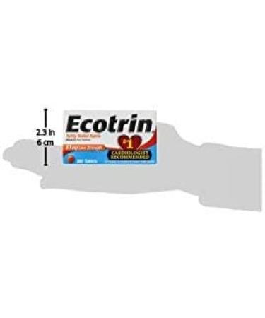 Ecotrin 81mg Low Strength Tablets - 365 Count - Pack of 1 - Buy Online on GoSupps.com