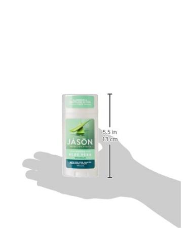 Jason Aluminum Free Deodorant Stick Soothing Aloe Vera 2.5 Oz (Packaging May Vary) (Pack of 2) Aloe Vera 2.5 Ounce (Pack of 2) - Buy Online on GoSupps.com