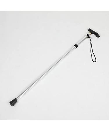 Walking Stick Crutches Excellent Cane Elderly Person Crutch Recovering After Surgery Folding and Telescopic Ultra-Light Four-Knuckle Stick It's so Kind of You Safehappy White