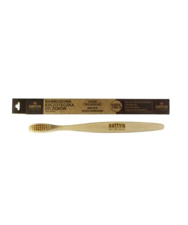 SAttva Ayurveda Bamboo Toothbrush (SOFT)