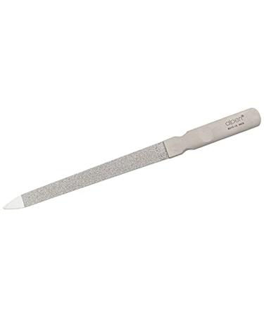 Alpen Sapphire Nail File Stainless Steel Rust Proof Coarse and Fine 15cm