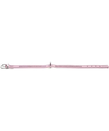 Shop HUNTER Modern Art Luxury Dog Collar - Imitation Leather & Rhinestones (XS-S) in Pink/White - Perfect for Stylish Pets - Buy Online on GoSupps.com