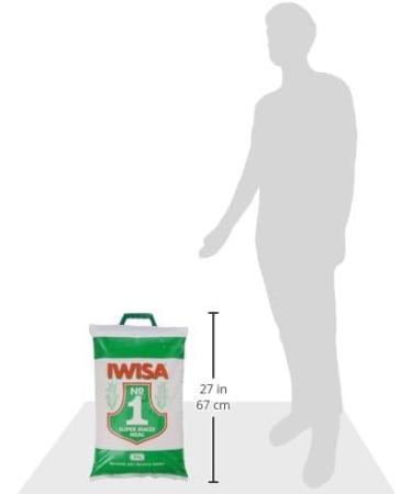 Iwisa Maizemeal 10kg - Savor South African Traditions | Non-GMO Maize | Versatile for Pap Porridge and Baking | Versatile Ingredient | Perfect for Pap Lovers - Buy Online on GoSupps.com