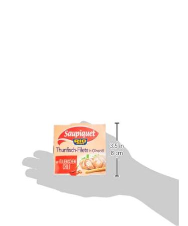 Saupiquet Rio Mare Tuna Fillets in Olive Oil with Italian Chilli - 130g Pack | Authentic Italian Taste - Buy Online on GoSupps.com