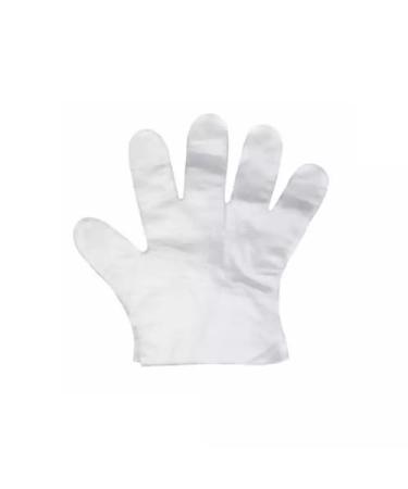 Lot de 100 gants jetables en aluminium pour traitement de la paraffine - Taille universelle - Gants en plastique - Renforcent l'effet et la temp rature