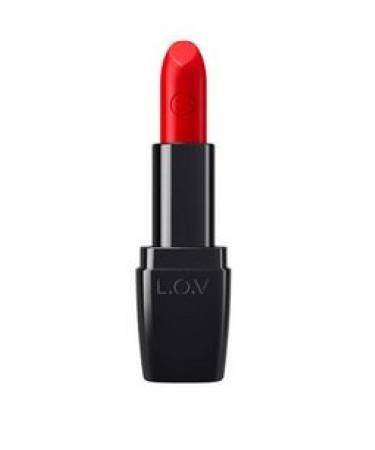 LOV MATTlov Satin Kiss Lipstick No. 100 Femme Fatale Contents: 3.7g Lipstick for extra matte color on the lips.
