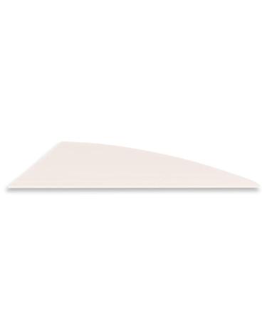 TAC Vanes 2.75" Driver Hybrid Vanes, Pack of 36, Vanes for Archery Bowhunting and Recreational Shooting White