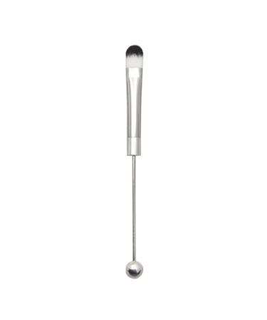 Multifunctional Beads Makeup Brush DIY Metal Handle Brush Highlighting Seamless Brush Tool DIY Beads Makeup Brush Brush Concealer Brush C