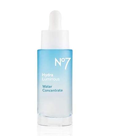 No7 HydraLuminous Water Concentrate - Hydrating Skincare Solution - Buy Online on GoSupps.com