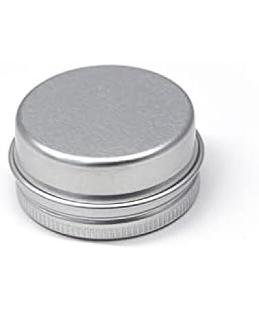 Buy 12-Pack Silver Aluminum Screw Cap Candle & Cosmetic Cans | 10ml Round Tin Boxes with Stickers - International Shipping - Buy Online on GoSupps.com