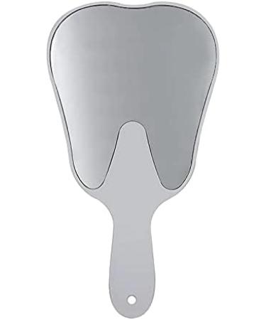 5pcs Handle Tooth Shape Mirror - Eco-Friendly Plastic Makeup & Oral Hygiene Mirror Set for Travel & Home Use - Buy Online on GoSupps.com