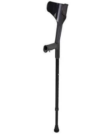 Forearm Crutches Adjustable Stick axillary Crutches with arm Support Single Foot in Aluminum Alloy Walking Stick Lightweight Arm Crutch Journey