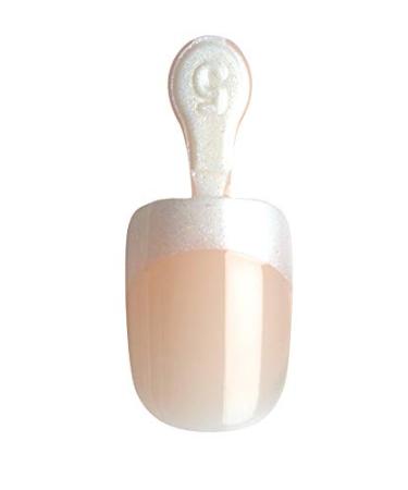 Kiss Everlasting French Tip 28 Full Nails Kit Real Short String of Pearls EF09 (3-Pack) - Buy Now! - Buy Online on GoSupps.com