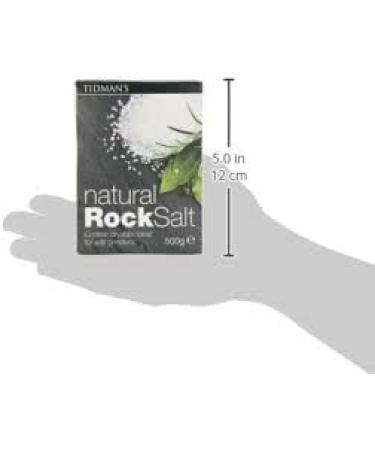 Gharana Swaad Ka Khazaana Tidman's Rock Salt 500g - Pack of 2 | Natural Minerals for Flavorful Cooking & Wellness | Unrefined & Versatile | Essential for Cooking & Seasoning - Buy Online on GoSupps.com