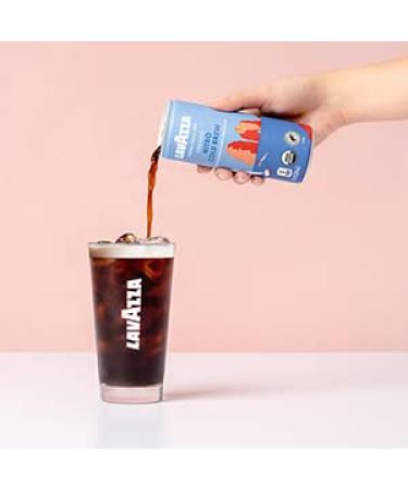 Lavazza Organic Nitro Cold Brew Coffee - 7oz x 12 Count - Smooth Medium Roast with Fruity Notes - 100% Arabica - USDA & Rainforest Alliance Certified - Buy Online on GoSupps.com