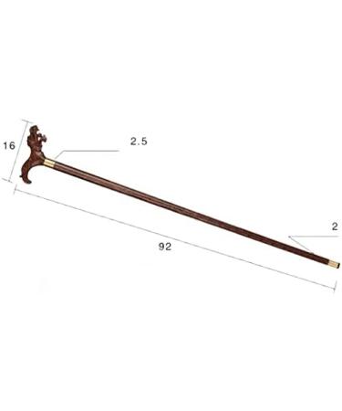 Canes Solid Wood Chicken Wings Sizes Cane Walking Stick Head The Dragon Supplies Old Gifts Walker Crutch Solid Wood Cane Old Man Wooden Elderly Crested Head Faucet Crutch powerfully - Buy Online on GoSupps.com