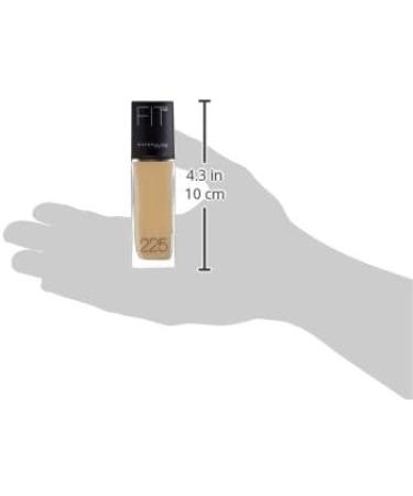 Maybelline Fit Me Liquid Foundation SPF18 225 Medium Buff 30ml - Buy Online on GoSupps.com