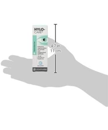 HYLO Care Preservative Free Lubricating Eyedrops 10ml | Sodium Hyaluronate, Dexpanthenol | Aid Healing Post Eye Surgery/Injury - Buy Online on GoSupps.com