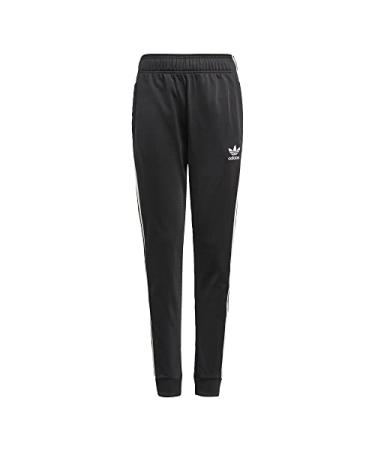 adidas Originals Kids' Adicolor Superstar Track Pants Medium Black/White
