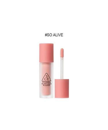 3CE Velvet Liquid Blusher So Alive - 3.4g | Long-lasting Formula - Buy Online on GoSupps.com