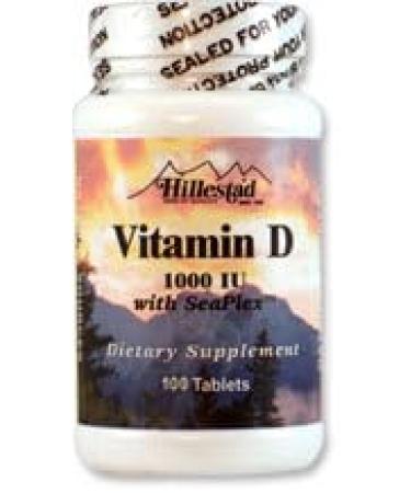 Dialyvite Hillestad Pharmaceuticals - Vitamin D 1000 IU - 100 Tablets 100 Count (Pack of 1)