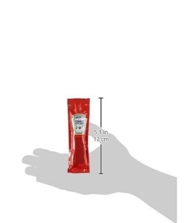 Heinz Tomato Ketchup Classic - Portion Bags 100 x 17ml - Buy Online for International Shipping - Buy Online on GoSupps.com