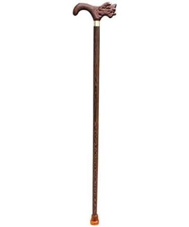 MidiLi Walking Cane Portable Walking Stick Wooden Cane Wenge Faucet Crutches Seniors Non Slip Cane Walking Stick for The Elderly Caddy Rosewood Walker