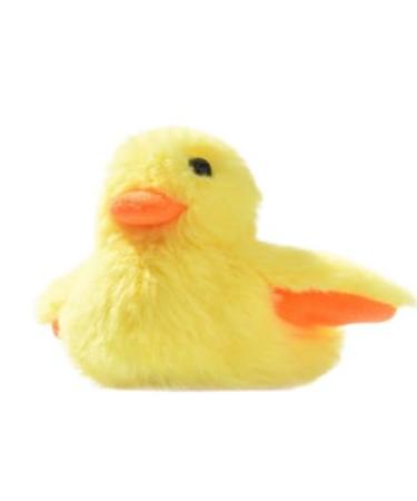 Home & Animal Interactive Cat Toy Yellow Duck Toy for Cats Rechargeable Plush Cat Toy