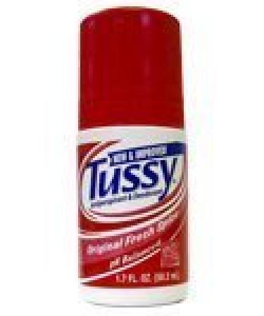 Tussy Anti - perspirant Deodorant Roll - on Original 1.7oz ( Pack of 6 )