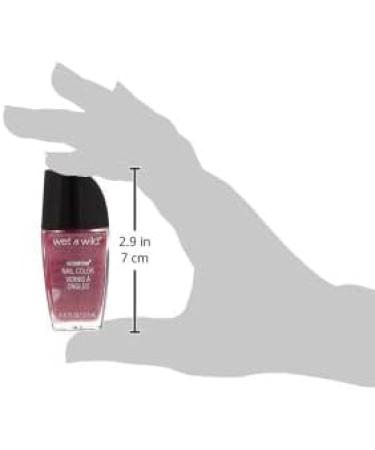 Wet 'n' Wild Wild Shine Nail Color Grape Minds Think Alike - No Formaldehyde, Toluene, Phthalates - Long-Lasting & Quick-Drying Formula - Buy Online on GoSupps.com