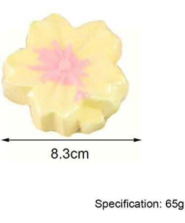 FnnEmg Bath Bomb Random Color 65g Natural Skin Corner Petal Shaped Exfoliating Moisturizing Bath Bomb for Adults - Buy Online on GoSupps.com