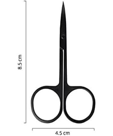 Craft Scissors Professional Nail Scissor Manicure for Nails Eyebrow Nose Eyelash Cuticle Scissors Curved Pedicure Makeup Tools Scissors - Buy Online on GoSupps.com