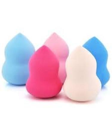 BOOLAVARD TM 5-pc.Cosmetics sponge set for flawless application of make-up blender sponge sponge powder-quaste makeup make
