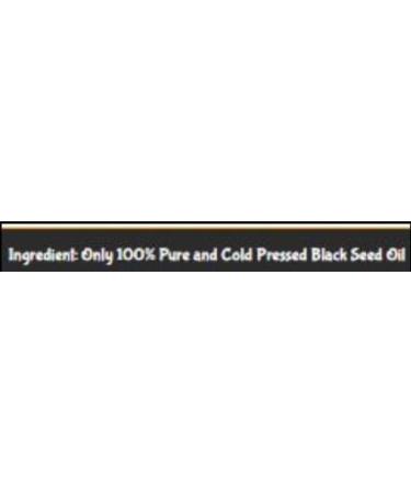 Pure and Cold Pressed Black Seed Oil - 8 oz Glass Bottle - NON-GMO and Vegan - Nigella Sativa -Hexane Free - Halal Certified - Unfiltered Dark and Potent - Natural Source of Nigellone and Thymoquinone - Buy Online on GoSupps.com